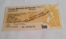 CASSA RURALE DI DENNO LIRE
