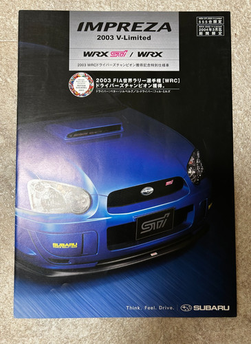 Catalogo subaru impreza - catalogo,