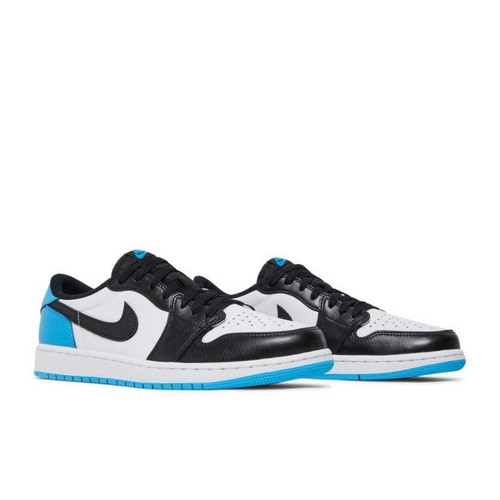 Jordan retro low nero blu - 1,