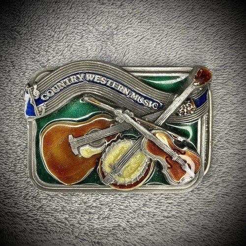 Fibbia cintura musica - , country