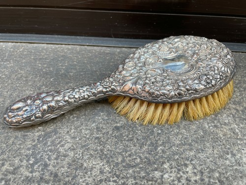Antica spazzola argento - spazzola,
