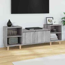 vidaXL Mobile TV Grigio Sonoma 160x35x55 cm in Legno Multistrato