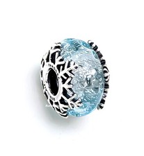 Charm Murano Fiocco di Neve