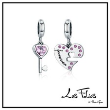 Charm Dolce metà cuore chiave