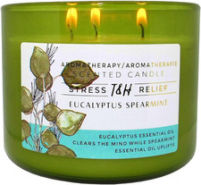 Candela aromaterapia menta