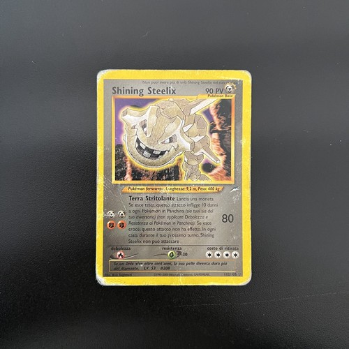 Pokemon card shining - shining, steelix