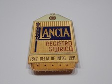 LANCIA REGISTRO STORICO PLACCA
