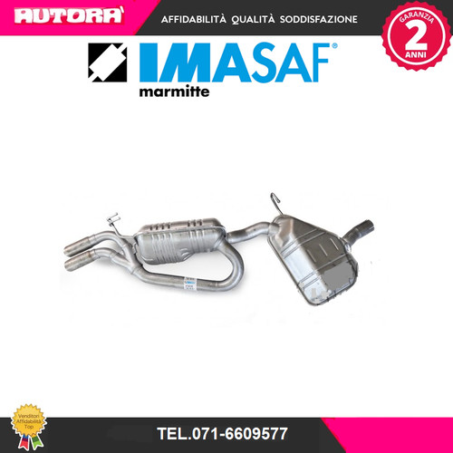 276909 silenziatore posteriore - 276909,