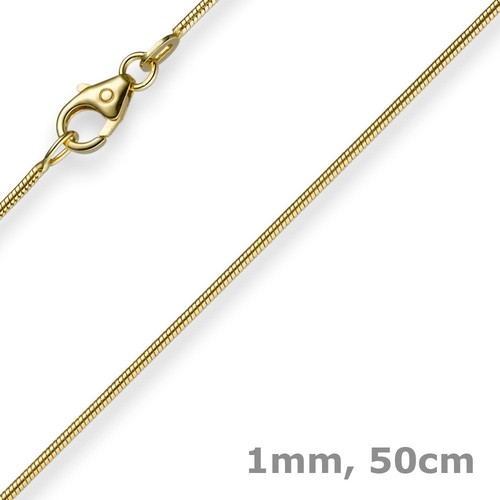 Collana catena oro giallo - collana, in