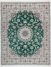 Tappeto Annodato a Mano Nain