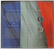 Francia 2001 due monete - francia, le