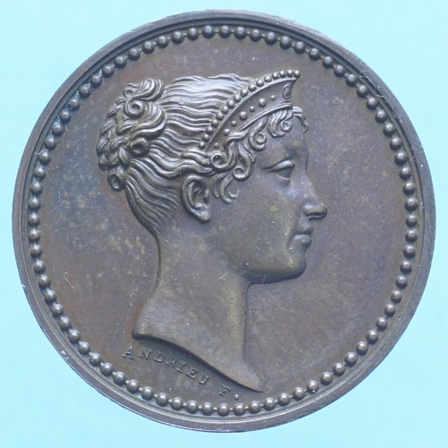 Francia medaglia 1813 maria - francia,
