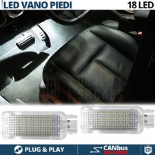 2 Luci LED Vano Piedi Per Porsche CAYMAN 987 Mk1 Luci Abitacolo Bianche CANbus