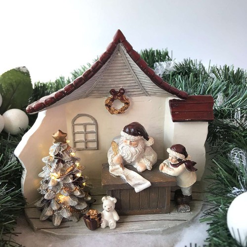 Casetta babbo natale con - babbo,