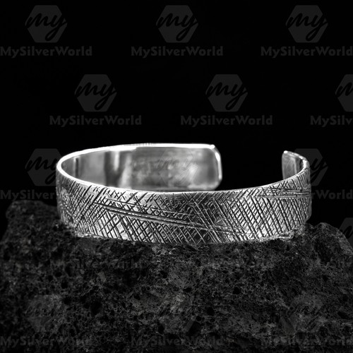 Bracciale uomo turco argento