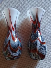 Coppia Vasi Murano Anni 70