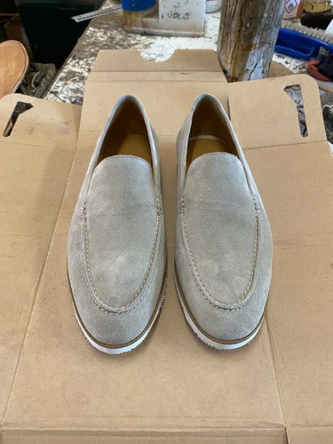 Mocassini uomo camoscio con - uomo,