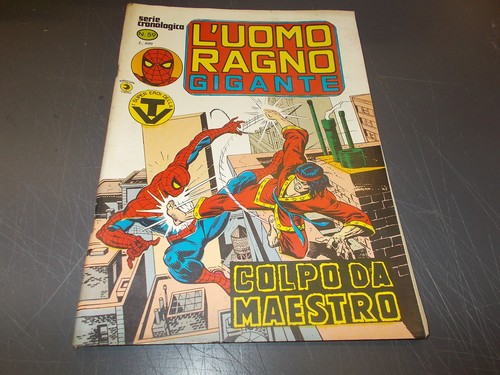 Uomo ragno gigante serie - l'uomo,