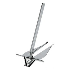 Ancora tipo Danforth inox 28 kg - 1 PZ Osculati  - 01.146.28 - 0114628