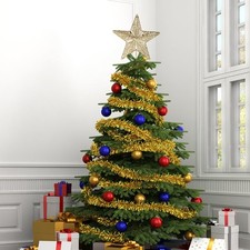 2 Pcs Star Cinque Punti Topper Della Stella Dell'albero Di Natale