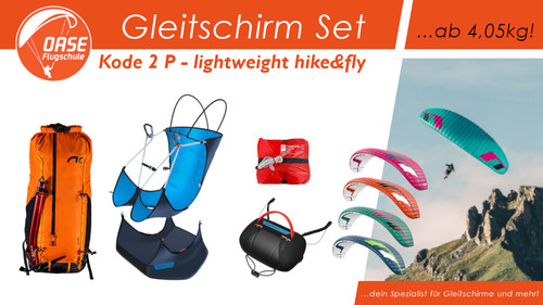 Kit completo parapendio per