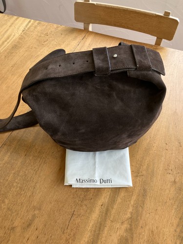Massimo dutti brown suede - brown,