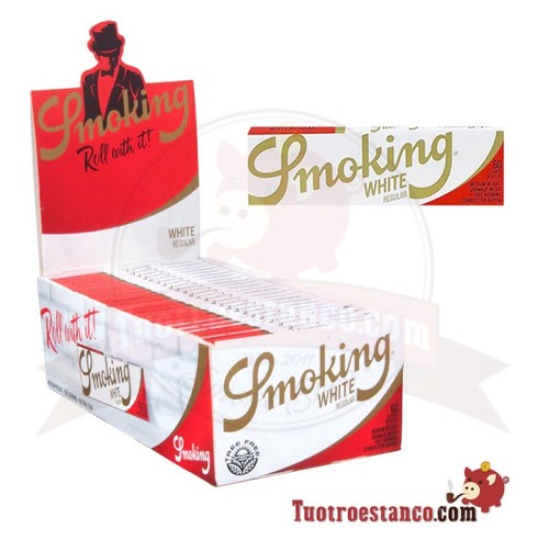 Cartine smoking bianche bianco - smoking,