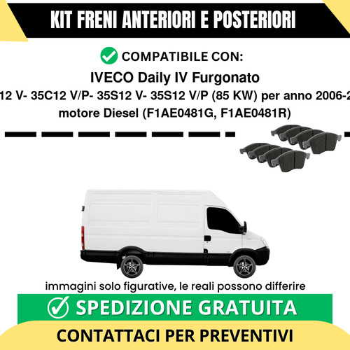 Pastiglie freno ant - ant, +