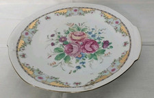 ANTICO PIATTO IN FINE PORCELLANA LIMOGES TONDO Diametro Cm 27