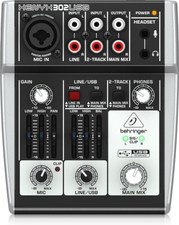 Mixer audio Behringer XENIX 302USB (NUOVO con imballo originale)