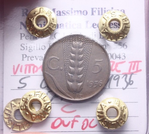 Veiii italia centesimi - italia, 5