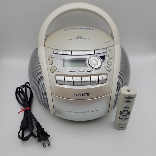 Sony cfd e90 - cfd-e90, cd/radio/cassette