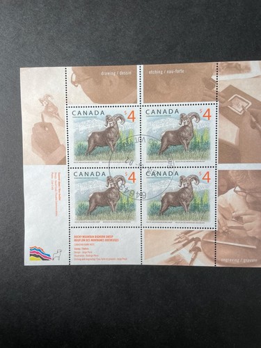 Stamps canada used big horn - used, $4