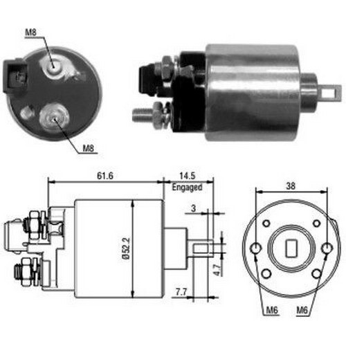 150 elettromagnete motore - 150,