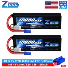 2x Zeee 4S Lipo Battery