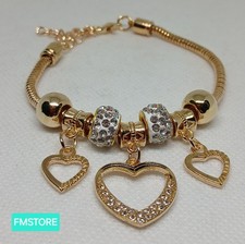 Women Gold Color Jewelry Charm