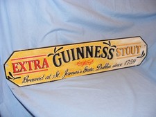 Guinness iextra stout sign - iextra,