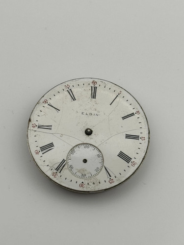 Elgin pocket watch movement