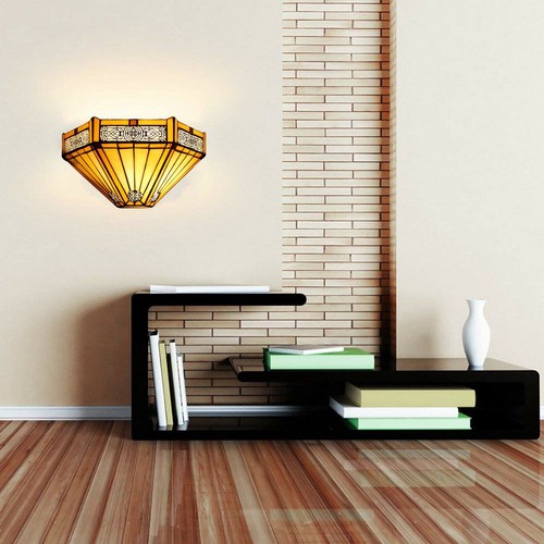 Antique tiffany style wall - tiffany,