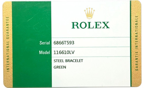 Rolex 116610lv hulk - rolex,