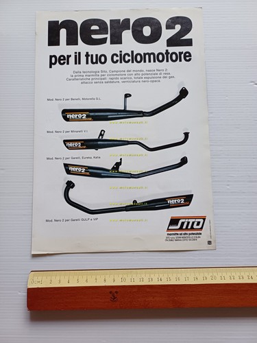 Sito nero marmitta garelli - nero,