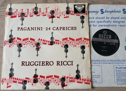 Decca sxl 2194 paganini - sxl,