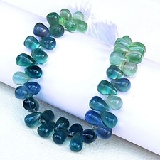 Natural Fluorite Gem 10x7 mm