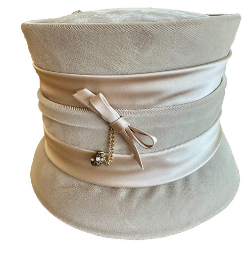 Cappello vintage pillbox - cappello, con