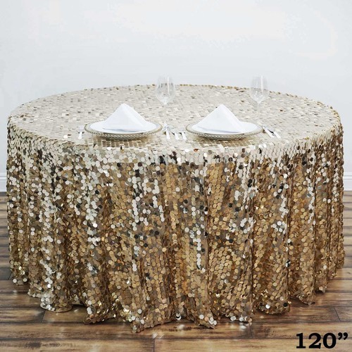 Tovaglia champagne rotonda - tovaglia,