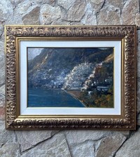 Quadro -Positano- Giovanni Pane dipinto a olio