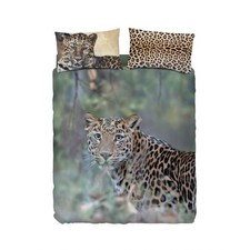 Completo copripiumino Leopard