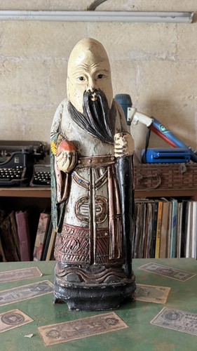 Statua antica legno - statua,