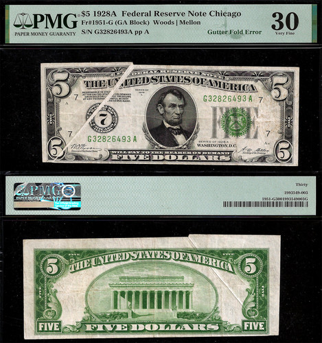 1928a frn chicago pmg 30 - 1928a,