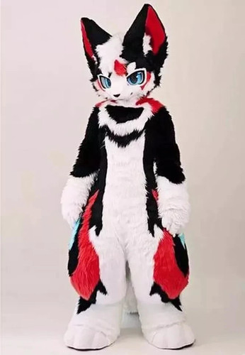 Costume lungo pelliccia husky